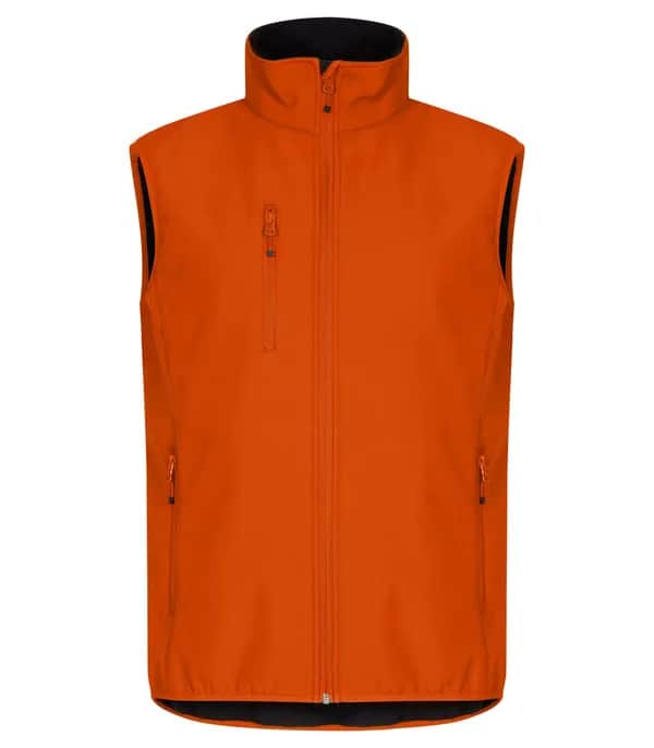 Classic Softshell Vest - Blood Orange