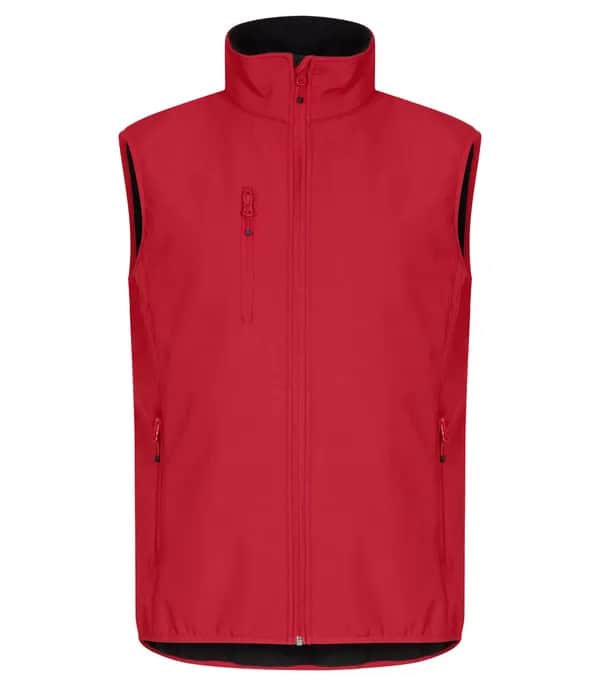 Classic Softshell Vest - Red