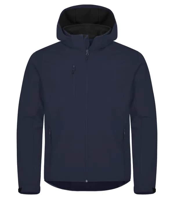 Classic Softshell Hoody - Dark Navy