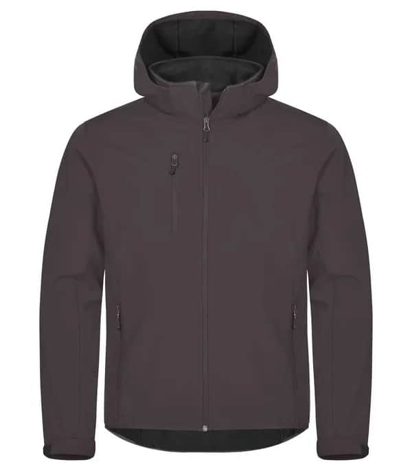 Classic Softshell Hoody - Dark Grey