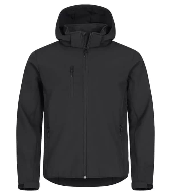 Classic Softshell Hoody - Black
