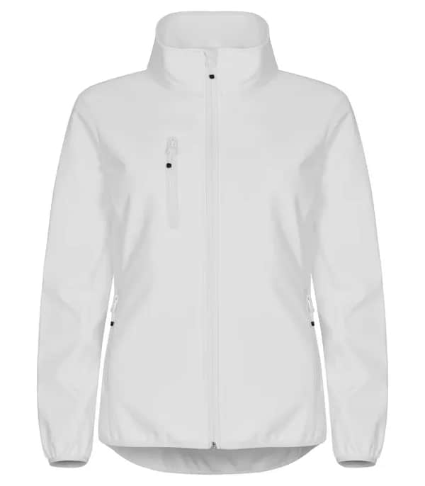 Classic Softshell Jacket Women - White