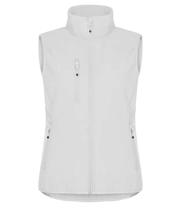 Classic Softshell Vest Women - White