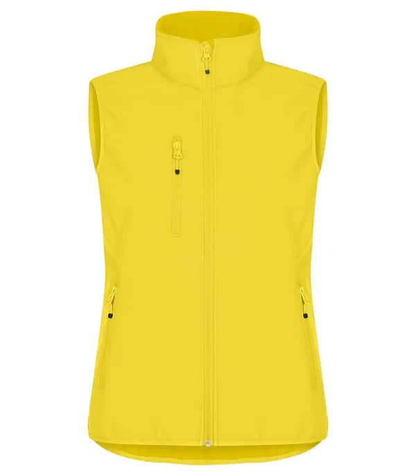 Classic Softshell Vest Women - Yellow