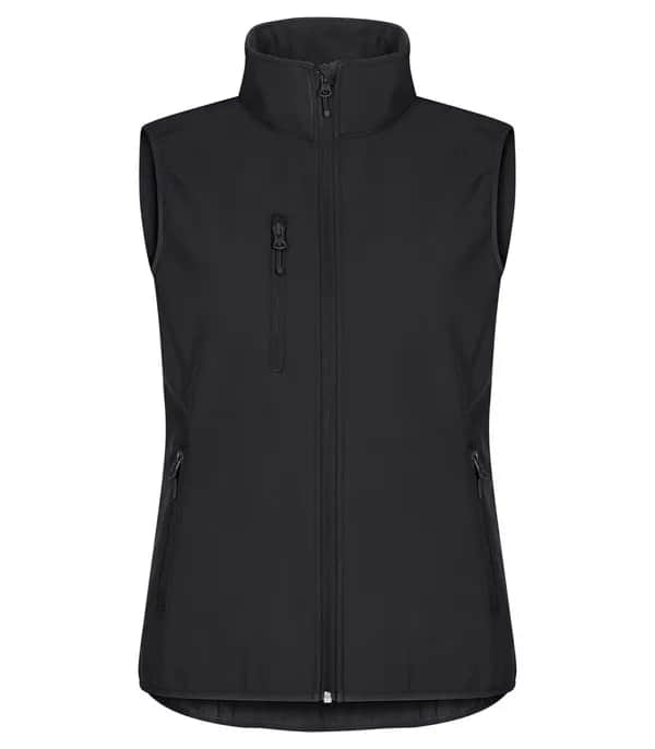 Classic Softshell Vest Women - Black