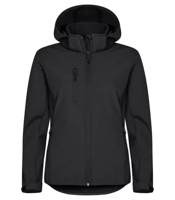 Classic Softshell Hoody Women - Black