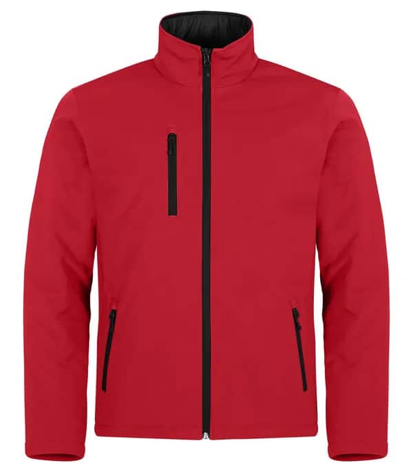 Padded Softshell Jacket - Red