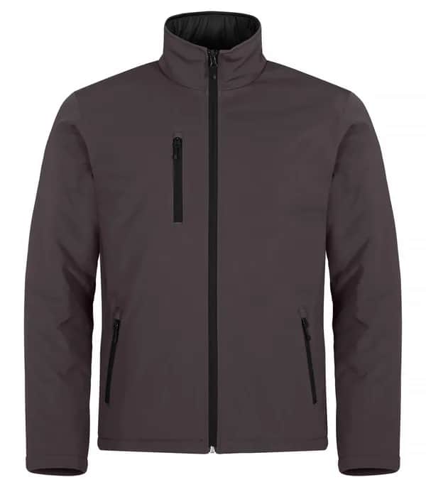Padded Softshell Jacket - Dark Grey
