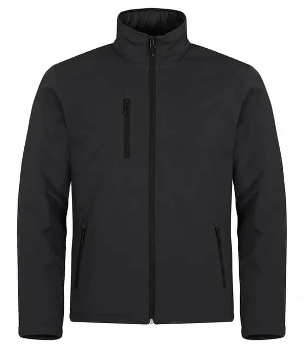 Padded Softshell Jacket - Black
