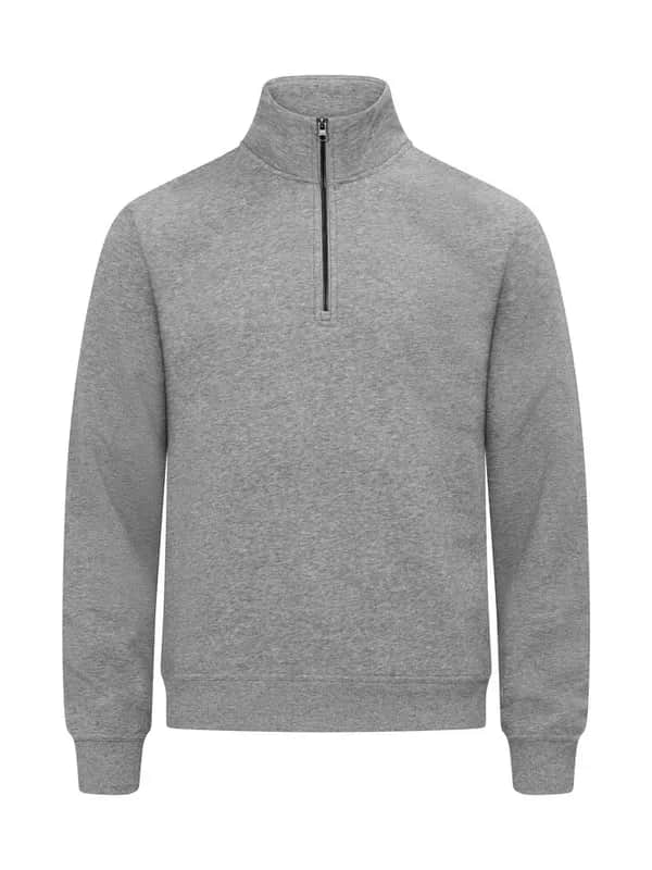 Miami Half Zip - Grey Melange