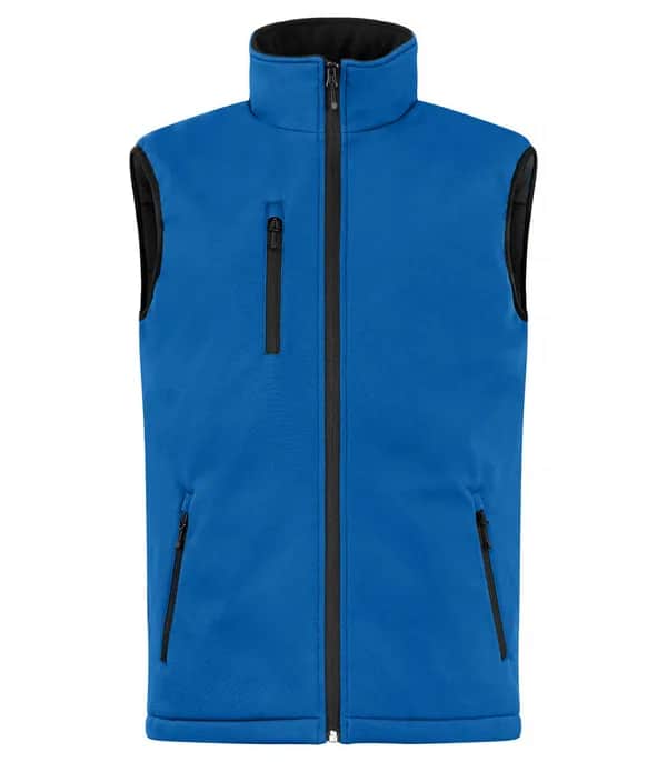Padded Softshell Vest - Royalblue