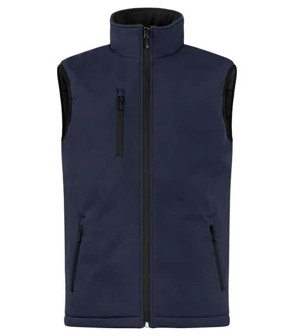 Padded Softshell Vest - Dark Navy