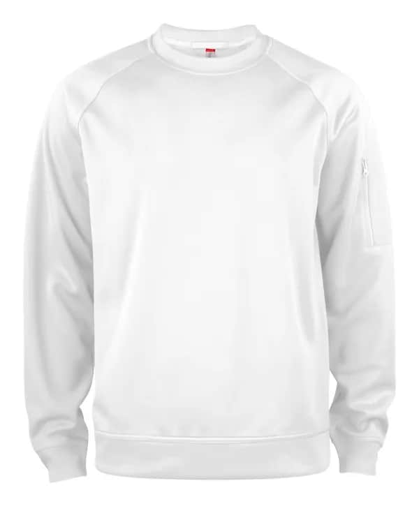 Basic Active Roundneck - White