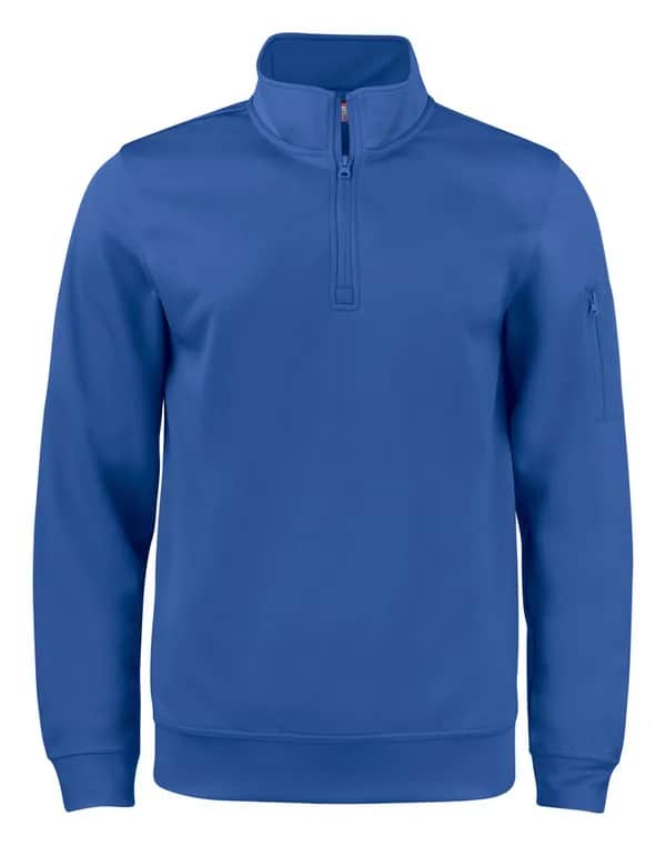 Basic Active Half Zip - Royal Blue
