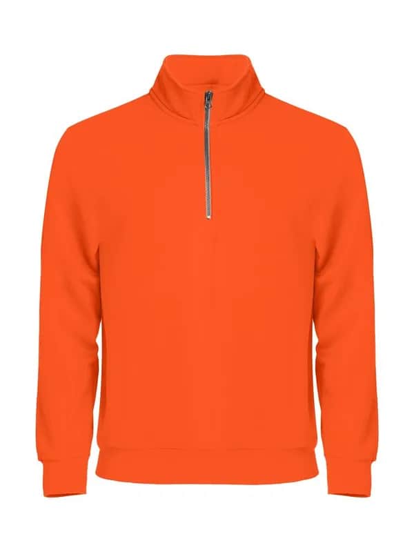 Basic Half Zip - Visibility Orange