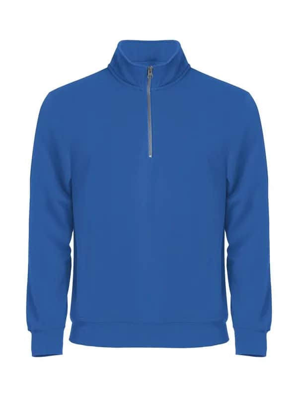 Basic Half Zip - Royal Blue
