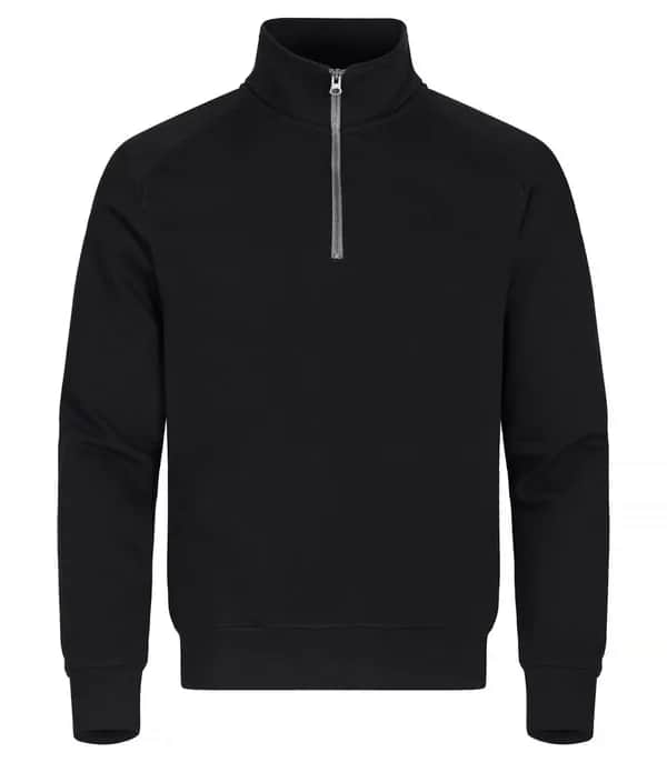 Classic Half Zip - Black