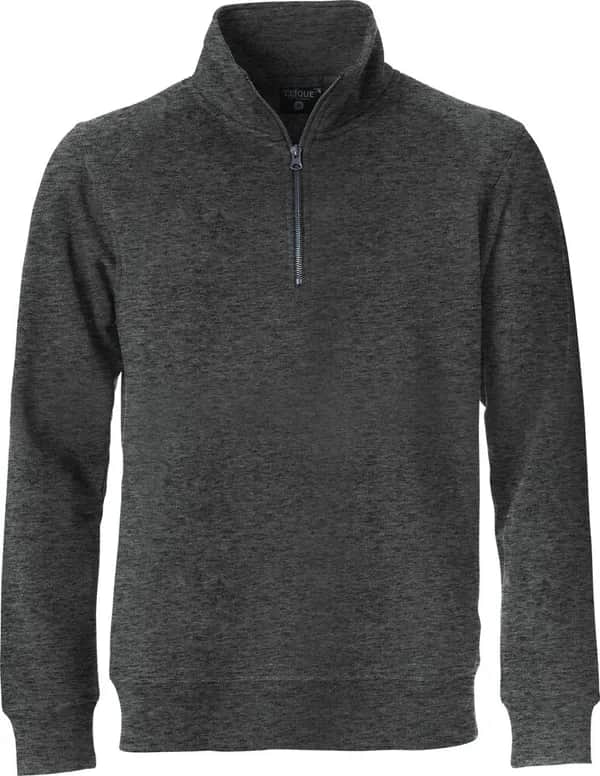 Classic Half Zip - Anthracite Melange