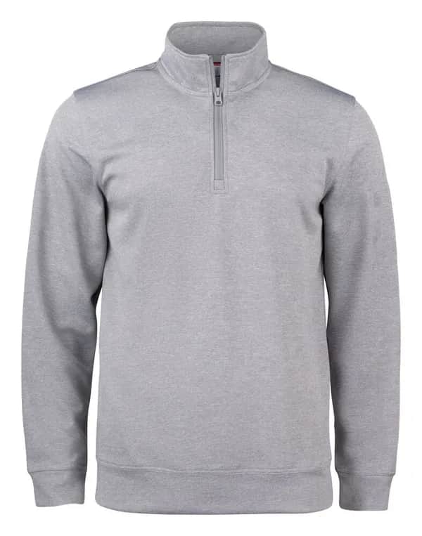 Basic Active Half Zip Junior - Grey Melange