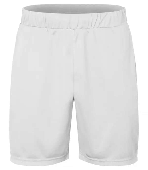 Basic Active Shorts - White