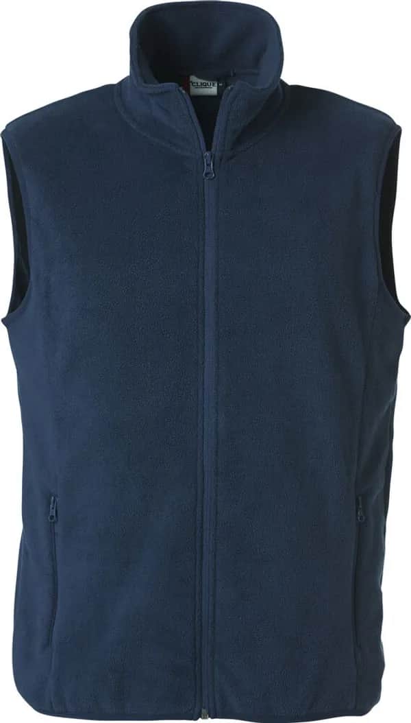 Basic Polar Fleece Vest - Dark Navy