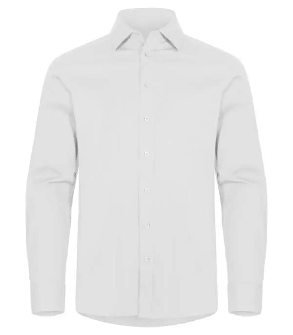 Stretch Shirt L/S - White