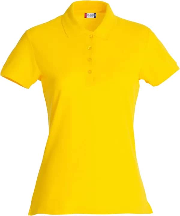 Basic Polo Women - Lemon