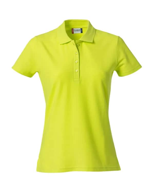 Basic Polo Women - Visibility Green