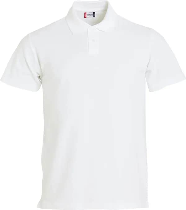Basic Polo S/S Junior - White