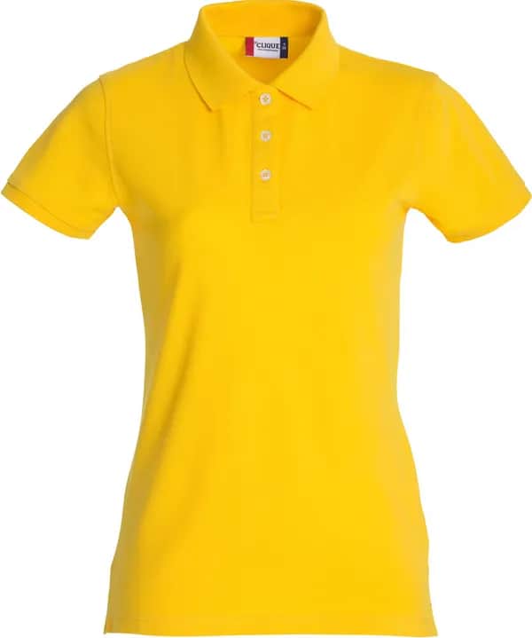 Stretch Premium Polo Women - Lemon