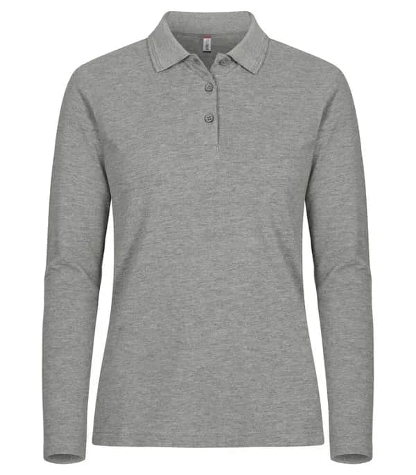Manhattan L/S Women - Grey Mélange