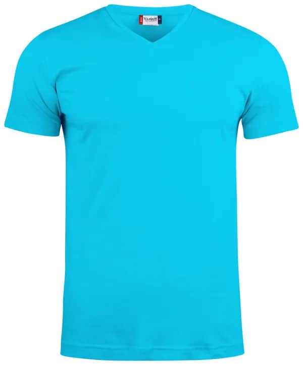 Basic-T V-Neck - Turquoise
