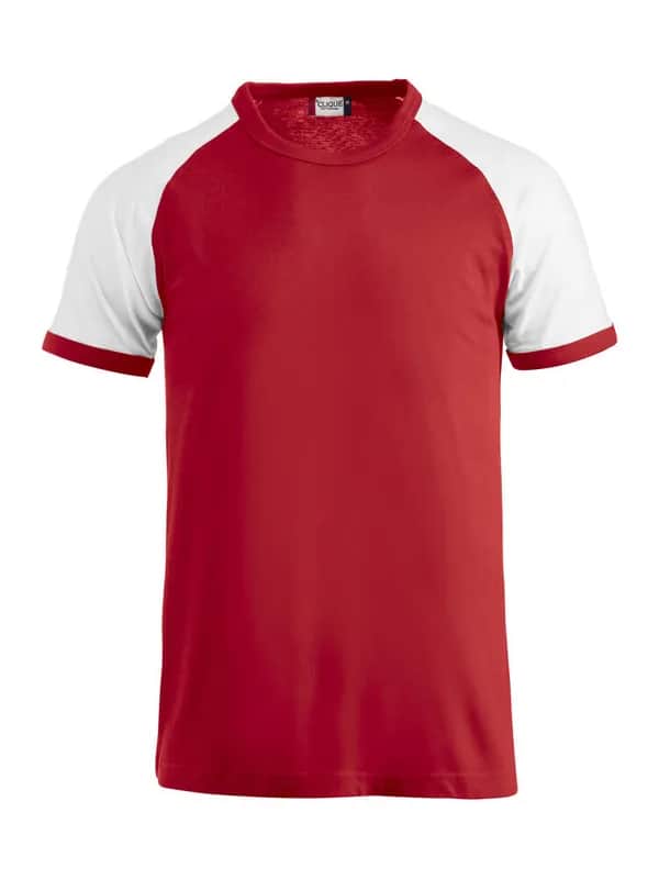 Raglan-T - Red/White