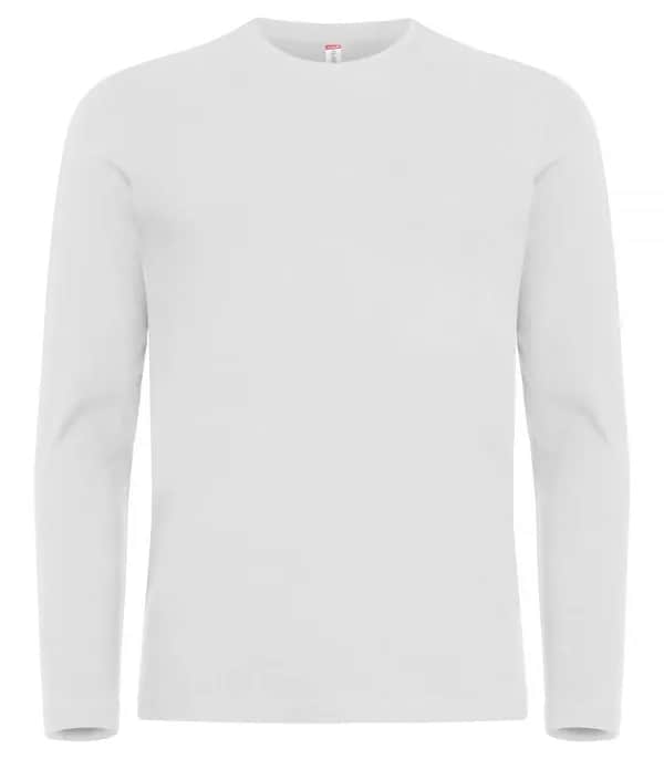 Premium Fashion-T L/S - White