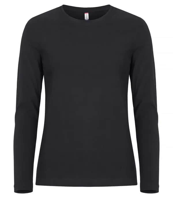 Premium Fashion-T L/S Women - Black