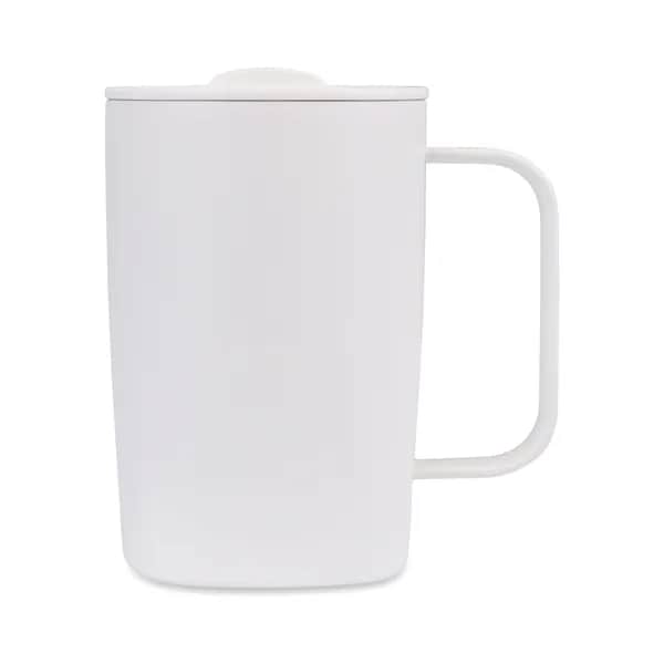 Aviana™ Rowan RCS recycelter Becher 450ml - weiß
