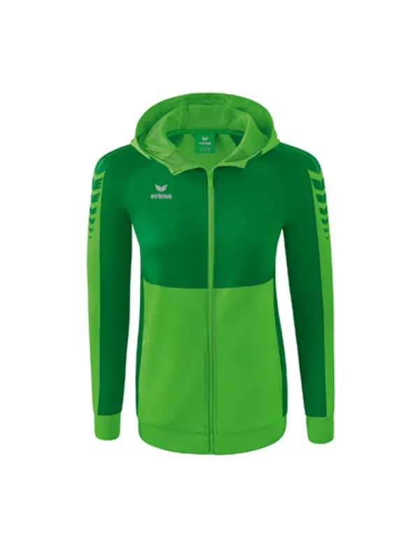 Six Wings Trainingsjacke mit Kapuze - Damen - green/smaragd