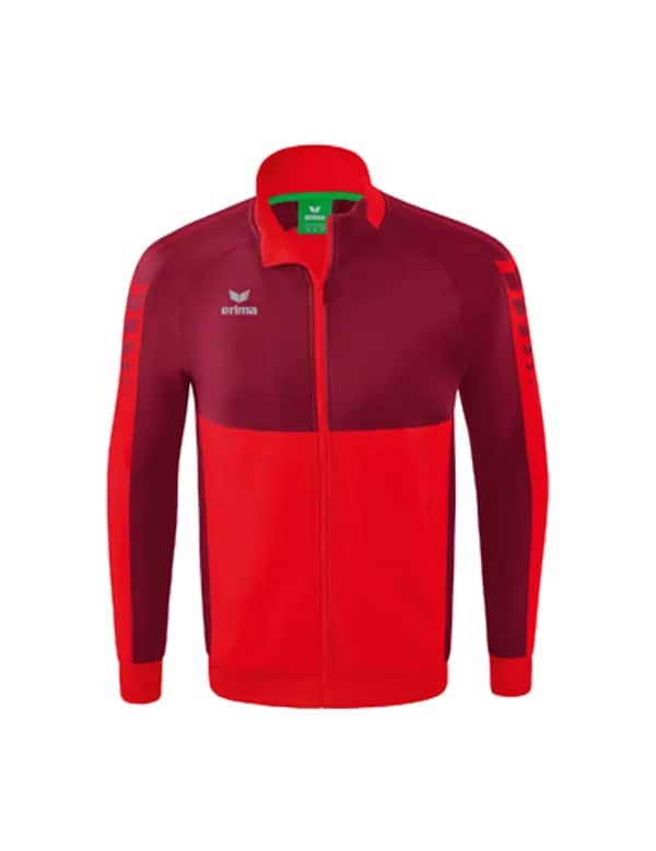 Six Wings Worker Jacke - Erwachsene - rot/bordeaux