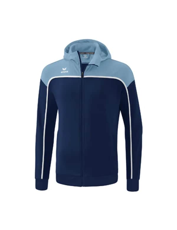 CHANGE by erima Trainingsjacke mit Kapuze - Kinder - new navy/faded denim/weiß