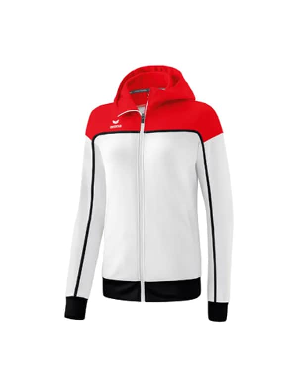CHANGE by erima Trainingsjacke mit Kapuze - Damen - weiß/rot/schwarz