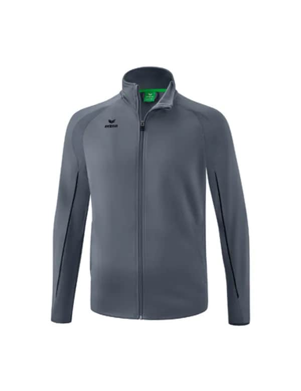 LIGA STAR Polyester Trainingsjacke - Kinder - slate grey/schwarz