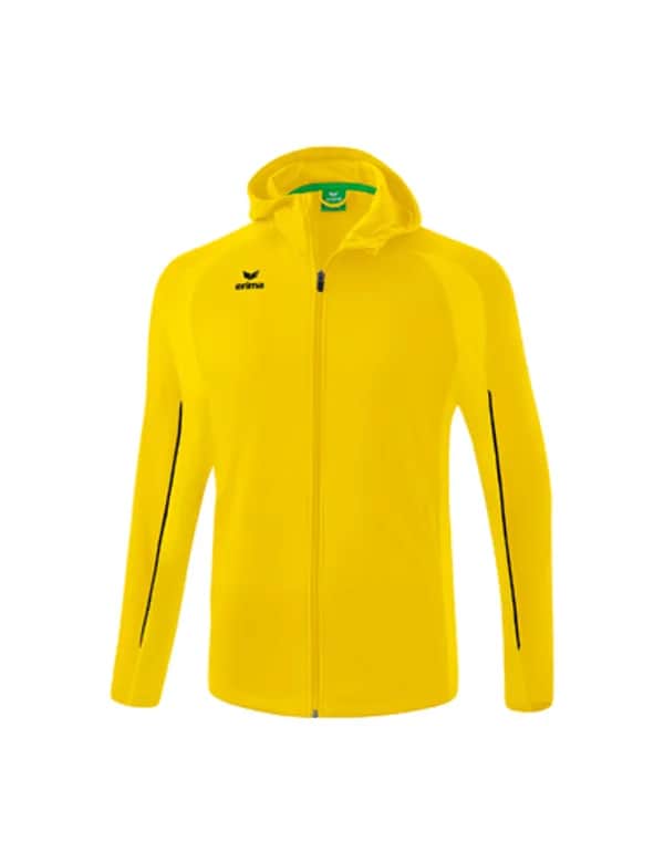 LIGA STAR Trainingsjacke mit Kapuze - Kinder - gelb/schwarz