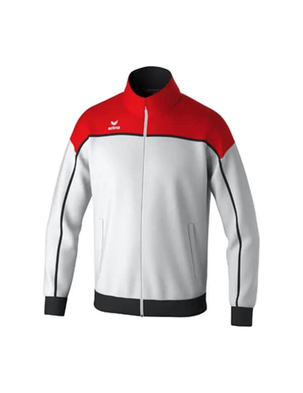 CHANGE by erima Trainingsjacke - Kinder - weiß/rot/schwarz