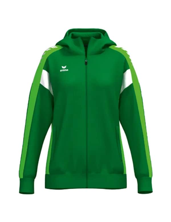 CELEBRATE 125 Training Jacket with hood - Damen - smaragd/green gecko
