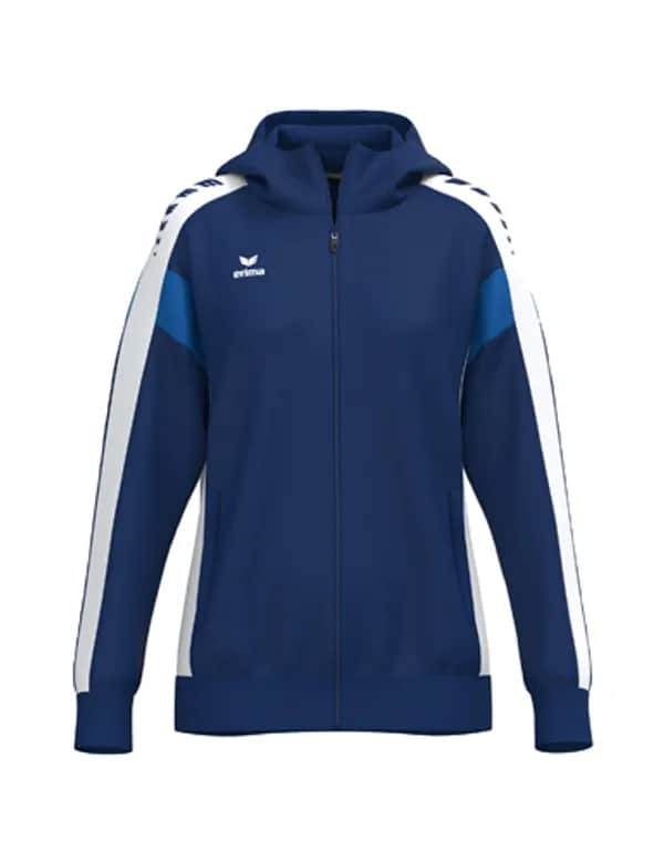 CELEBRATE 125 Training Jacket with hood - Damen - new navy/weiß
