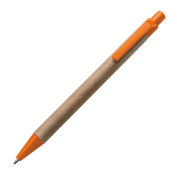 Kugelschreiber aus recyceltem Papier ROY - orange