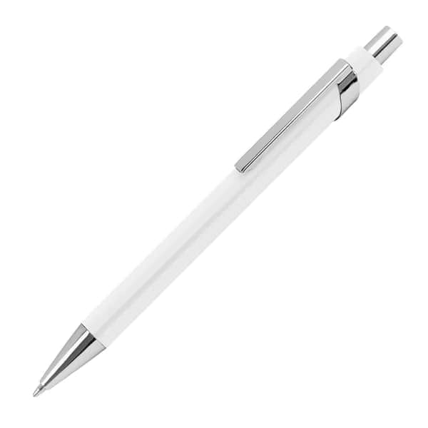 Kugelschreiber aus Metall FINN - weiss