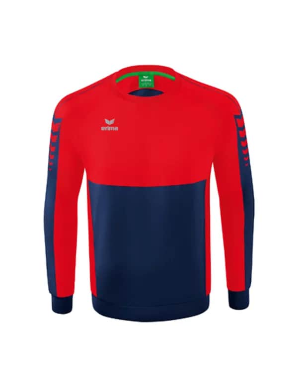 Six Wings Sweatshirt - Kinder - new navy/rot