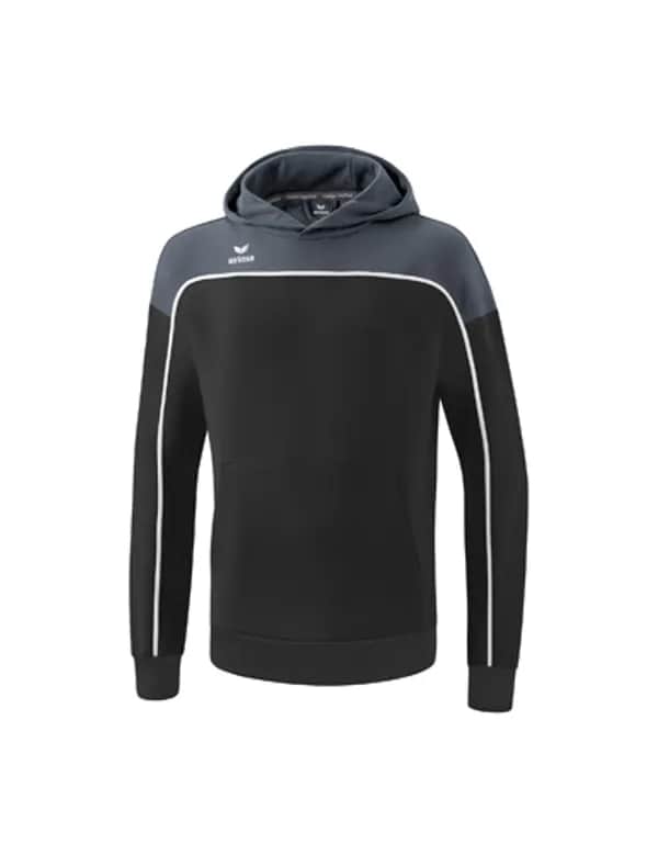 CHANGE by erima Kapuzensweat - Kinder - black grey/slate grey/weiß
