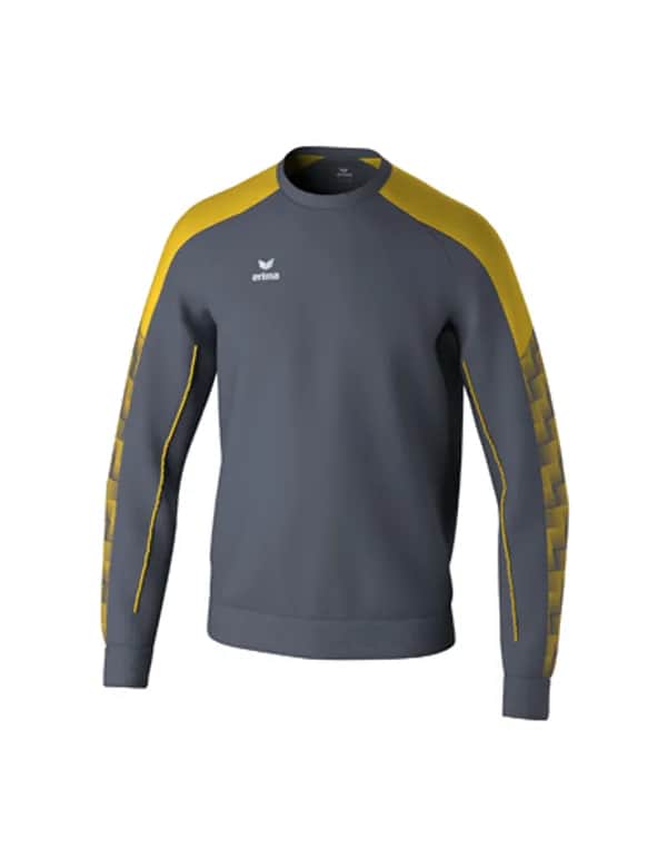 EVO STAR Sweatshirt - Erwachsene - slate grey/gelb